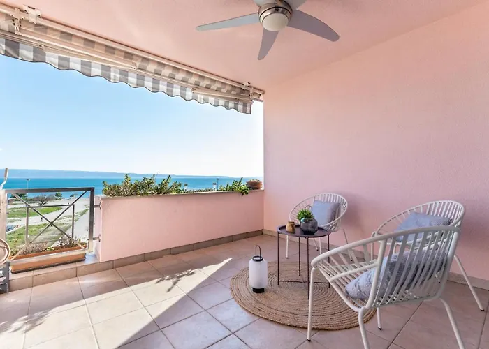 Helios Znjan - Terrace - Free Parking Hotel Spalato